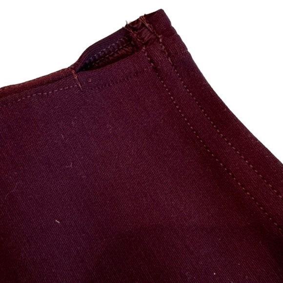 SPANX Ankle Ponte Hem Slit Wine Legging TALL - Picture 6 of 7